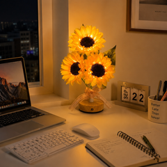 Rechargeable Sunflower Night Light