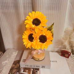 Rechargeable Sunflower Night Light