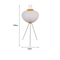 Japandi Style Rice Paper Lamp
