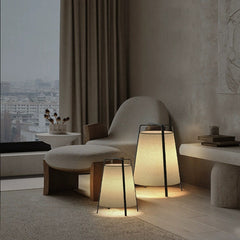 Japandi Style Fabric Floor Lamp
