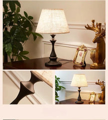 Traditional American Vintage Hourglass Table Lamp