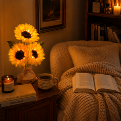 Rechargeable Sunflower Night Light