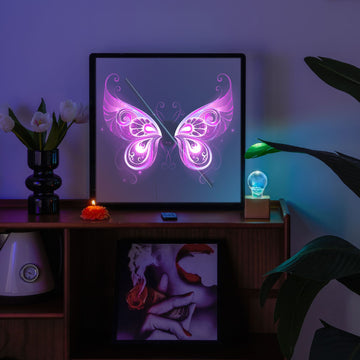 3D HOLOGRAM LED FAN WITH FRAME