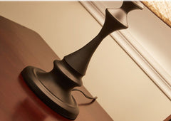 Traditional American Vintage Hourglass Table Lamp