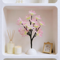 Fiber Optic Cherry Blossom Bonsai Tree Lamp