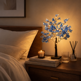 Enchanting Blue Bonsai Tree Light