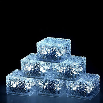 Outdoor Solar Ice Brick Light