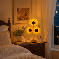 Rechargeable Sunflower Night Light