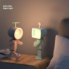 3-in-1 Astronaut Robot Night Light and Phone Stand