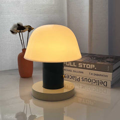 Mid-Century Modern Space Age Mushroom Table Lamp