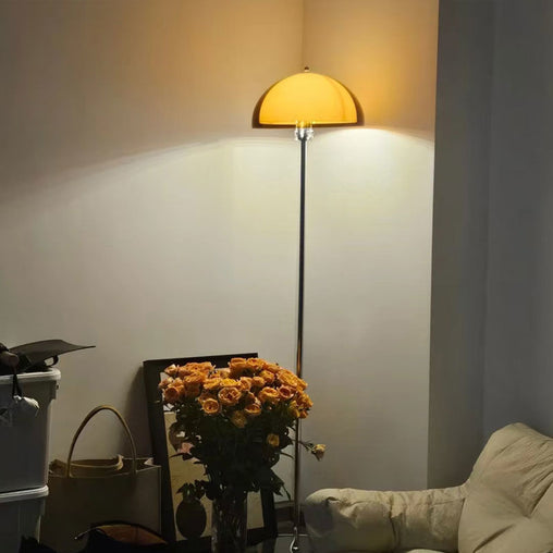 Bauhaus Style Dual-Shade Floor Lamp