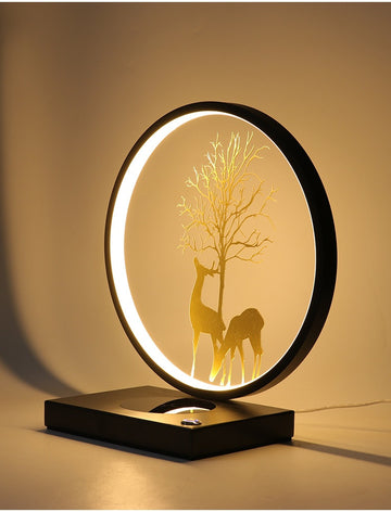 3-in-1 Multi-Functional Table Lamp with Wireless Charger & Bluetooth Speaker