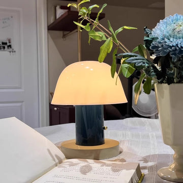 Mid-Century Modern Space Age Mushroom Table Lamp
