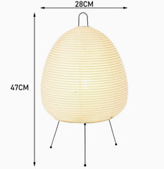 Japandi Style Rice Paper Lamp