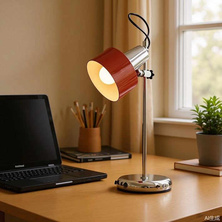 Mid-Century Modern Bauhaus Adjustable Desk Lamp
