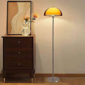 Bauhaus Style Dual-Shade Floor Lamp