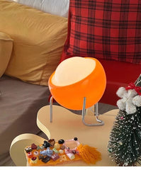 Mid-Century Space Age Glass Table Lamp