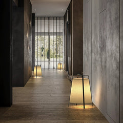 Japandi Style Fabric Floor Lamp
