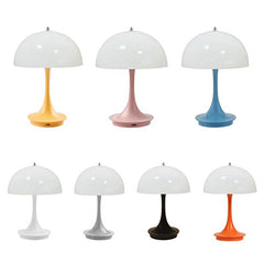 Mid-Century Modern Mushroom Touch Desk Lamp