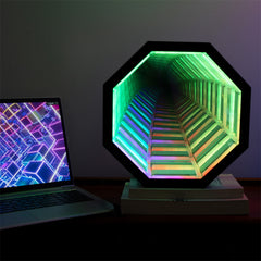 mirror tunnel light