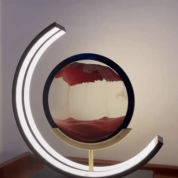 Moving Sand Art Picture with LED Light 