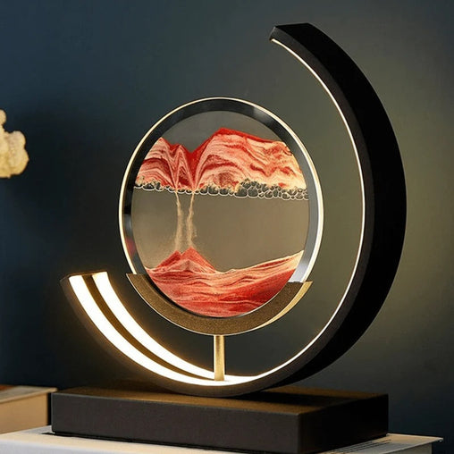 Moving Sand Art Picture with LED Light 