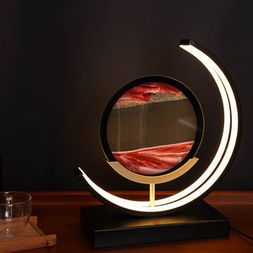 Moving Sand Art Picture with LED Light 
